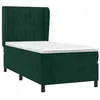 Image de vidaXL Sommier à lattes de lit avec matelas Vert foncé 90x190 cm