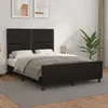Image de vidaXL Cadre de lit sans matelas noir 140x200 cm similicuir