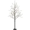 Image de Luca Lighting Arbre lumineux avec éclairage LED blanc classique - H 150 x Ø 80 cm - Métal - Noir