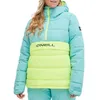 Image de Manteau de Ski Bleu/Vert Femme O'Neill O'riginals Puffer Bleu L