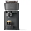 Image de Machine à espresso Philips Baristina - Un véritable espresso, en toute simplicité - Compacte - 16 bars de pression - Broyeur intégré - Machine noire avec porte-filtre noir (BAR300/60)