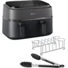 Image de Philips Airfryer 3000 - Air Fryer Double Panier 9L, kit petit-déjeuner