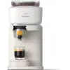 Image de Machine à expresso Baristina - Blanche / Porte-filtre Jaune Mangue
