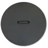 Image de BonFeu BonBiza Couvercle Ø 80   Brasero pour le jardin   Couvercle   Brasero   Acier noir   Pour foyers Ø 80 cm   80 x 80 x 9 cm