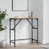 Image de vidaXL Table console chêne sonoma 75x32x75 cm bois d'ingénierie