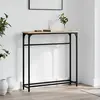Image de vidaXL Table console Chêne Sonoma 75x19,5x75 cm Bois d'ingénierie