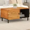 Image de vidaXL Table basse 80x50x40 cm bois massif d'acacia