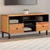 Image de vidaXL Meuble TV 100x33x46 cm bois d'acacia solide