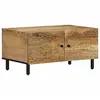 Image de vidaXL Table basse 80x50x40 cm bois de manguier massif