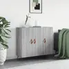 Image de vidaXL Buffet sonoma gris 90x34x80 cm bois d'ingénierie