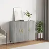Image de vidaXL Buffet sonoma gris 90x34x80 cm bois d'ingénierie