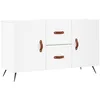 Image de vidaXL Buffet blanc 100x36x60 cm bois d'ingénierie