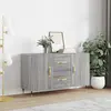 Image de vidaXL Buffet sonoma gris 100x36x60 cm bois d'ingénierie