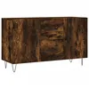 Image de vidaXL Dressoir 100x36x60 cm bewerkt hout gerookt eikenkleurig