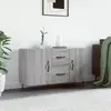 Image de vidaXL Buffet sonoma gris 100x36x60 cm bois d'ingénierie