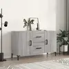 Image de vidaXL Buffet sonoma gris 100x36x60 cm bois d'ingénierie