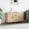 Image de vidaXL Buffet chêne sonoma 100x36x60 cm bois d'ingénierie