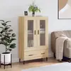Image de vidaXL Buffet haut chêne sonoma 69,5x31x115 cm bois d'ingénierie