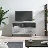 Image de vidaXL Meuble TV Sonoma gris 80x36x50 cm Bois d'ingénierie