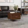 Image de vidaXL Table basse Chêne marron 50x50x40 cm Bois d'ingénierie