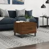 Image de vidaXL Table basse Chêne marron 50x50x40 cm Bois d'ingénierie