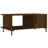 Image de vidaXL Salontafel 90x50x40 cm bewerkt hout bruin eikenkleur