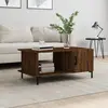 Image de vidaXL Table basse chêne marron 90x50x40 cm bois d'ingénierie