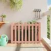Image de vidaXL Lit surélevé de jardin design de clôture bois douglas massif