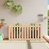 Image de vidaXL Lit surélevé de jardin design de clôture 150x50x70cm pin massif