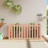 Image de vidaXL Lit surélevé de jardin design de clôture bois douglas massif