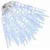 Image de vidaXL Kerst IJspegellamp 200 LED's Koud Wit 20 m Acryl PVC