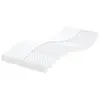 Image de vidaXL Matelas en mousse blanc 80x200 cm 7 zones dureté 20 ILD
