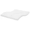 Image de vidaXL Matelas en mousse blanc 160x200 cm 7 zones dureté 20 ILD