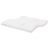 Image de vidaXL Matelas en mousse blanc 200x200 cm 7 zones dureté 20 ILD