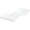 Image de vidaXL Schuimmatrassen 2 st 7 zones hardheid 20 ILD 90x190 cm wit