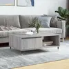 Image de vidaXL Table basse sonoma gris 90x60x35 cm bois d'ingénierie