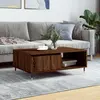 Image de vidaXL Table basse chêne marron 90x60x35 cm bois d'ingénierie