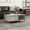 Image de vidaXL Table basse sonoma gris 90x60x35 cm bois d'ingénierie
