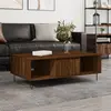Image de vidaXL Table basse chêne marron 104x60x35 cm bois d'ingénierie