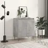 Image de vidaXL Buffet Gris béton 60x35x70 cm Bois d'ingénierie