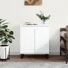 Image de vidaXL Buffet Blanc 60x35x70 cm Bois d'ingénierie