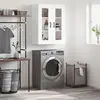 Image de vidaXL Armoire murale blanc 69,5x34x90 cm