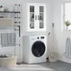 Image de vidaXL Armoire murale blanc 69,5x34x90 cm