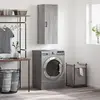 Image de vidaXL Armoire murale sonoma gris 34,5x34x90 cm