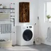 Image de vidaXL Armoire murale chêne fumé 34,5x34x90 cm