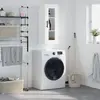 Image de vidaXL Armoire murale blanc 34,5x34x90 cm