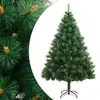 Image de vidaXL Sapin de Noël artificiel à charnières avec support 150 cm