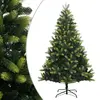 Image de vidaXL Sapin de Noël artificiel à charnières avec support 240 cm