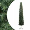 Image de vidaXL Sapin de Noël mince avec support 300 cm PVC