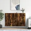 Image de vidaXL Armoires murales 2 pcs chêne fumé bois d'ingénierie